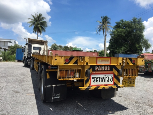 ขายหางพนัส 2 เพลา พื้นเรียบ