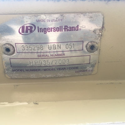 ขาย เครื่องอัดลม INGERSOLL-RAND