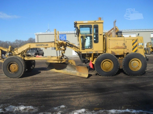รถเกรด CATERPILLAR รุ่น 140G#72V16XXX ปี 1993 มือสองนำเข้าจากอเมริกา สภาพสวยพร้อมใช้งาน ราคาต่อรองได้