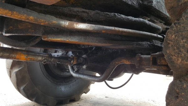 ขาย รถตัก KOMATSU JH30 รถใช้งานได้ปกติ ต่อแขนแล้ว ราคาต่อรองได้