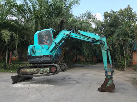 ขายแบคโฮ KOBELCO SK30(ปั้มนิ้ว)(คอนโทลน้ำมัน)ครบๆ สวยเดิมจากญี่ปุ่น ทำงานสมบูรณ์ทุกระบบ รับรองไม่ผิดหวัง 285,000 เท่านั้น!!