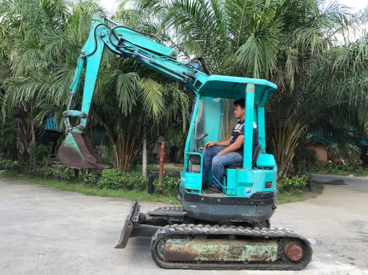 ขายแบคโฮ KOBELCO SK30(ปั้มนิ้ว)(คอนโทลน้ำมัน)ครบๆ สวยเดิมจากญี่ปุ่น ทำงานสมบูรณ์ทุกระบบ รับรองไม่ผิดหวัง 285,000 เท่านั้น!!