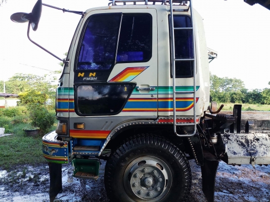 Hino 3H เครื่องเดิม 195 แรง ปี 38 กระบะดัมพ์มิเนียม ทะเบียนพร้อม