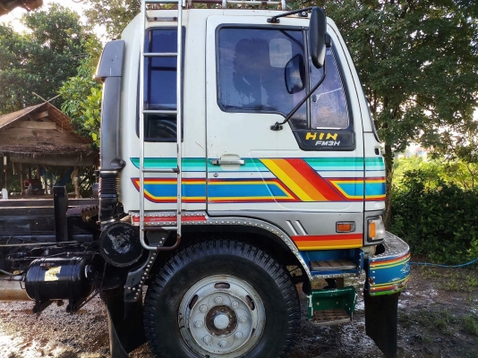 Hino 3H เครื่องเดิม 195 แรง ปี 38 กระบะดัมพ์มิเนียม ทะเบียนพร้อม