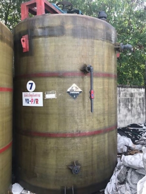 ถังไฟเบอร์ 6,000 ลิตร มีใบกวน ถังไฟเบอร์ 6,000 ลิตร มีใบกวน