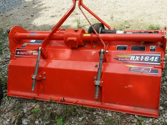 ขายรถไถคูโบต้า  KUBOTA   L 3608SP พร้อมชุดใบมีดดันหน้าคานล่าง  โรตารี่