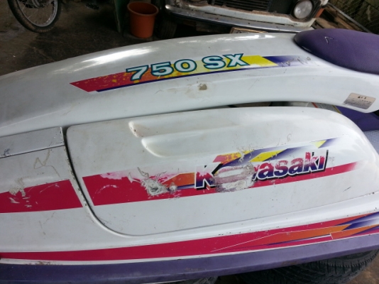 Jet ski kawasaki 750sx มือสองญี่ปุ่น สภาพใช้งานได้เลย Jet ski kawasaki 750sx มือสองญี่ปุ่น สภาพใช้งานได้เลย