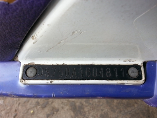 Jet ski kawasaki 750sx มือสองญี่ปุ่น สภาพใช้งานได้เลย Jet ski kawasaki 750sx มือสองญี่ปุ่น สภาพใช้งานได้เลย