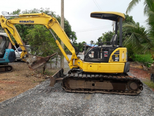 มาใหม่จ้าKOMATSU PC40MR-2 เก่าญี่ปุ่นแท้  สภาพสวย เดิมๆๆ  8,XXX  ชั่วโมง  เครื่องปั๊มแห้ง  พร้อมใช้  โทร  089-3818694  ดวงนภา