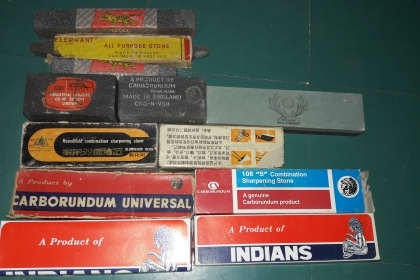 ขายหินลับมีดหลายแบบ หลายขนาด หลายราคาเก่าเก็บแท้ๆ