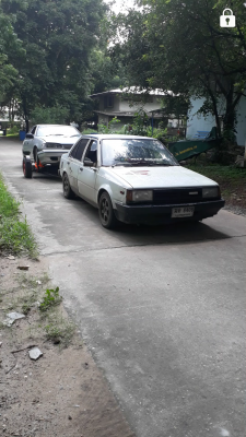 ขายสาลี่ลากรถระบบขึ้นล้อหน้า