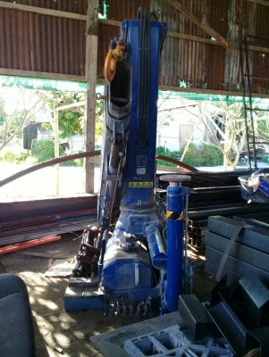 ขาย HIAB ติดรถบรรทุก ขนาด 6 ตัน 2 ปลอก เก่าญี่ปุ่น
