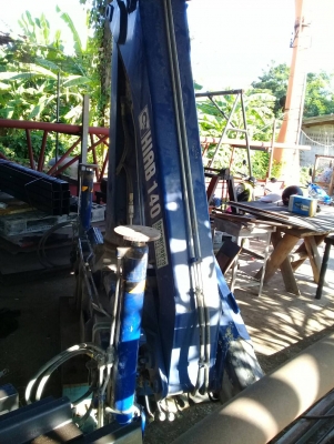 ขาย HIAB ติดรถบรรทุก ขนาด 6 ตัน 2 ปลอก เก่าญี่ปุ่น