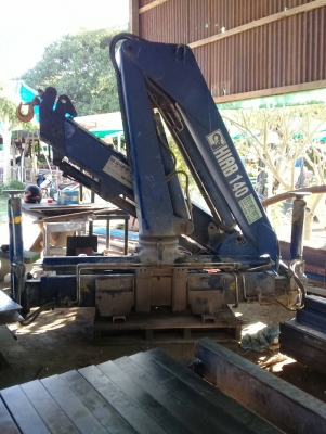 ขาย HIAB ติดรถบรรทุก ขนาด 6 ตัน 2 ปลอก เก่าญี่ปุ่น