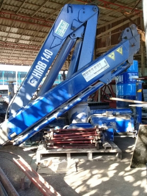 ขาย HIAB ติดรถบรรทุก ขนาด 6 ตัน 2 ปลอก เก่าญี่ปุ่น
