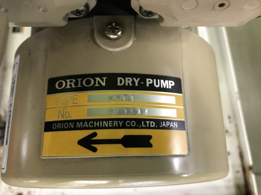 ขาย Dry pump Orion ขนาด 0.5HP. 220V ไฟบ้าน made in Japan พร้อมแท่น มีพัดลมระบายอากาศในตัว สภาพสวยมาก พร้อมใช้งาน ขาย Dry pump Orion ขนาด 0.5HP. 220V ไฟบ้าน made in Japan พร้อมแท่น มีพัดลมระบายอากาศในตัว สภาพสวยมาก พร้อมใช้งาน