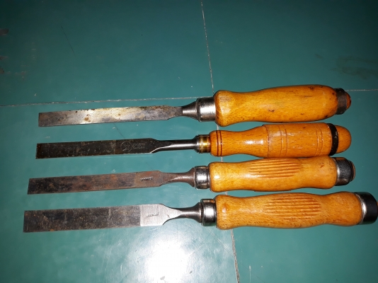 ขายสิ่วขนาด1/2,5/8 เยอรมัน สวีเดน เช็กโกใหม่เก่าเก็บ ด้ามละ280บาทรวมส่ง