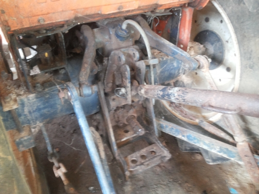 ขายตามสภาพรถไถ33แรงคูโบต้าซันชาย L1 ดันหน้าผาลหลัง