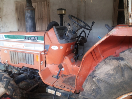 ขายตามสภาพรถไถ33แรงคูโบต้าซันชาย L1 ดันหน้าผาลหลัง