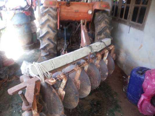 ขายตามสภาพรถไถ33แรงคูโบต้าซันชาย L1 ดันหน้าผาลหลัง