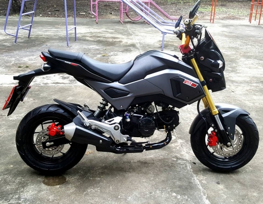 HONDA MSX125sf สีดำปี17 แต่งสวย