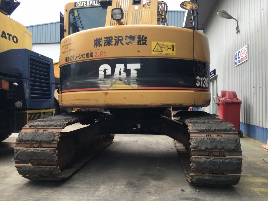 Caterpillar 313C ชั่วโมงทำงานน้อย 2570ชม. นำเข้าจากญี่ปุ่น โทร. 080-6565422 (หนิง)