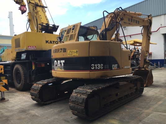 Caterpillar 313C ชั่วโมงทำงานน้อย 2570ชม. นำเข้าจากญี่ปุ่น โทร. 080-6565422 (หนิง)