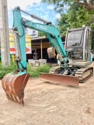 KOBELCO SK035 ขนาดPC-35 <มีVDOให้ชม> รถเก่านอกแท้ ☎️ติดต่อ 085-5632278 <ราคาต่อรองได้>