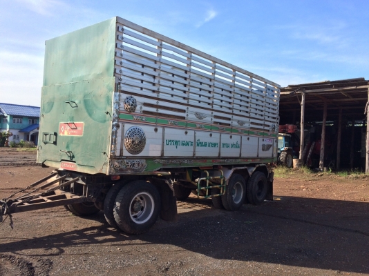 พ่วง 22 ล้อ HINO FM2P สมอทอง 300 แรง เทอร์โบอินเตอร์ ปี 45 กระบะมิเนียมคอกเกษตร - ดั้ม อู่สหกิจ ตัวลูก 3 คานยัด ลงเล่มแล้ว