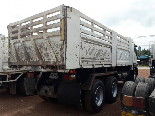 Isuzu 360 แรง ปี 53 แม่เดี่ยวกระบะดัมพ์สามมิตร ยางดี ทะเบียนพร้อม