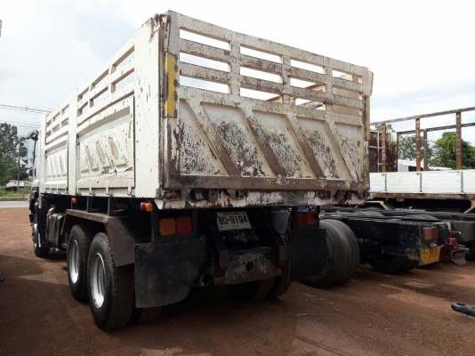 Isuzu 360 แรง ปี 53 แม่เดี่ยวกระบะดัมพ์สามมิตร ยางดี ทะเบียนพร้อม