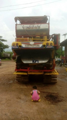 ขายรถเกี่ยวข้าวเจ้าช้าง50เอกสารครบ JO8C 260โบว์ช่วงล่าง12โรงงงาน เช็คพร้อมทำงาน