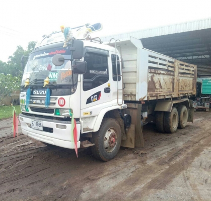 สิบล้อ อิซูชุ Dega 270ยูโร.2 เครือง.ดำ.ปี47 ดั้มสามมิต มีระบบลากลูก ^.ขาย1,380,000บ.^ รถห้าง สภาพดีสวย.รถ.วิ่งงานทุกวัน เล่ม.ทะเบียน พร้อมโอน