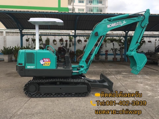 sk027 kobelko ขายรถขุดเก่านอก