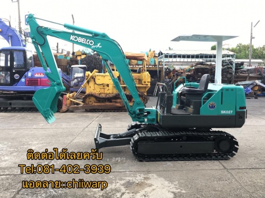 sk027 kobelko ขายรถขุดเก่านอก