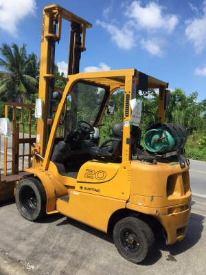 ฟอล์คลิฟต์ 2 ตัน SUMITOMO FG20 รถเก่าญี่ปุ่น เสา 5 เมตร งาฮิ้ง พร้อมบุ้งกี๋ ฟอล์คลิฟต์ 2 ตัน SUMITOMO FG20 รถเก่าญี่ปุ่น เสา 5 เมตร งาฮิ้ง พร้อมบุ้งกี๋