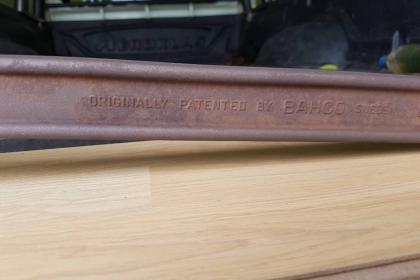 ขายประแจเลื่อน BAHCO 24&quot; MADE IN SWEDEN. ใหม่เก่าเก็บ