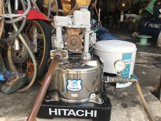 ขายปั้มน้ำอัตโนมัติ Hitachi 150W ใส่ถังสแตนเลสของใหม่ ตัวปั้มสภาพสวยเดิมๆ หมุนนิ่ม พร้อมใช้งาน ตรวจเช็คแรงดันเรียบร้อย ไม่มีรั่วซึม พร้อมใช้งาน ขายปั้มน้ำอัตโนมัติ Hitachi 150W ใส่ถังสแตนเลสของใหม่ ตัวปั้มสภาพสวยเดิมๆ หมุนนิ่ม พร้อมใช้งาน ตรวจเช็คแรงดันเรียบร้อย ไม่มีรั่วซึม พร้อมใช้งาน