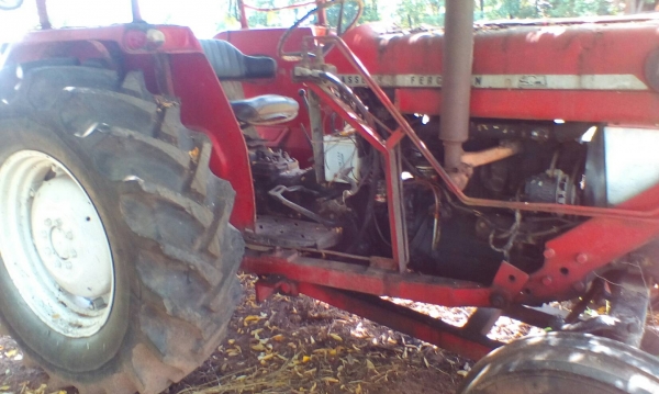 ขาย88000 บาทรถไถแมสซี่175 มีใบดันหน้าและผานหลังครับ