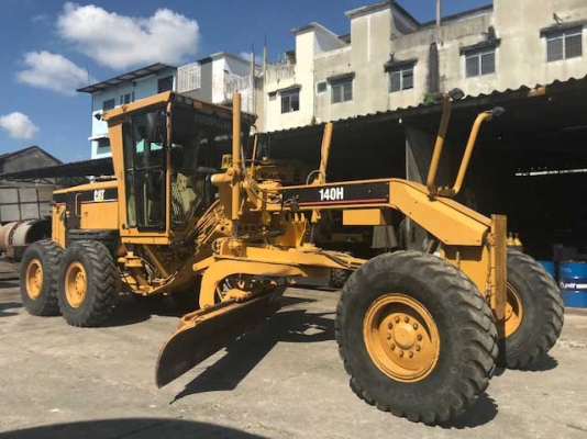 รถเกรด Cat140H-APM ปี2004 เพียง 9500 ชม. รถนอกเพิ่งถึงไทย สแกนริฟายใหม่ พร้อมใช้งาน
