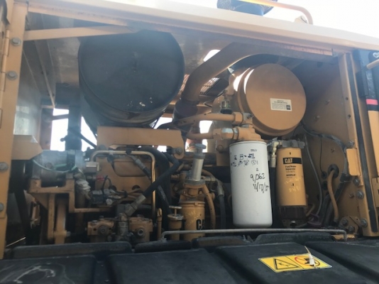 รถเกรด Cat140H-APM ปี2004 เพียง 9500 ชม. รถนอกเพิ่งถึงไทย สแกนริฟายใหม่ พร้อมใช้งาน