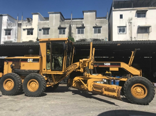 รถเกรด Cat140H-APM ปี2004 เพียง 9500 ชม. รถนอกเพิ่งถึงไทย สแกนริฟายใหม่ พร้อมใช้งาน