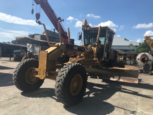 รถเกรด Cat140H-APM ปี2004 เพียง 9500 ชม. รถนอกเพิ่งถึงไทย สแกนริฟายใหม่ พร้อมใช้งาน