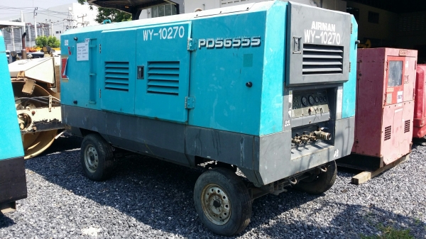 ขายถูกเคลียสต็อก เครื่องปั้มลม Airman PDS655S ปริมาณลม 655cfm แรงลม 7บาร์ สภาพดี ภายนอกสวย เครื่องปั๊มสกูลดี ไม่รั่วซึม ปี 2001 6,811 ชม.  โทร 061-4194021 พรภวิษย์