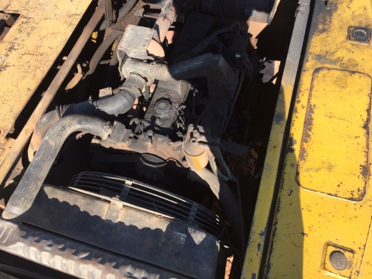 รถขุดpc200-6 s/n J20567 รถดีสีไม่สวย เล่มทะเบียน