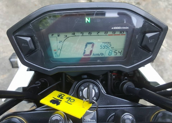 HONDA MSX125 สีขาว ปี2016 แต่งสวย
