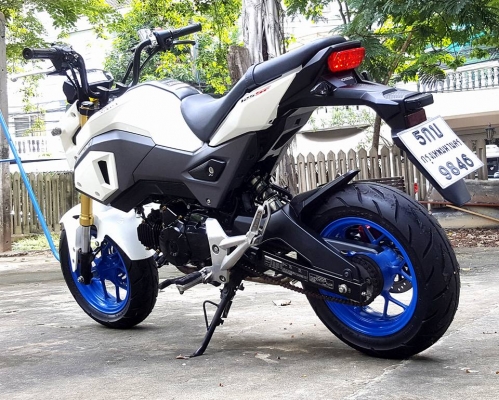 HONDA MSX125 สีขาว ปี2016 แต่งสวย