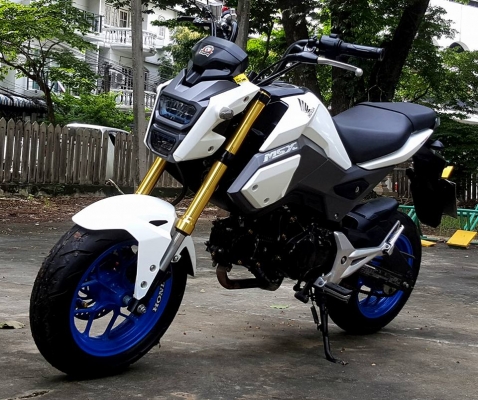 HONDA MSX125 สีขาว ปี2016 แต่งสวย