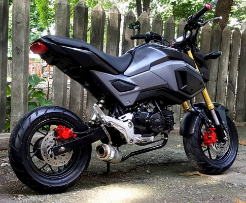 HONDA MSX125 SF ปี2016 ตัวใหม่ สีดำ HONDA MSX125 SF ปี2016 ตัวใหม่ สีดำ