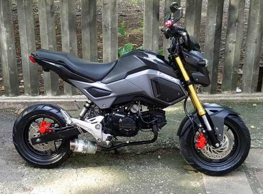 HONDA MSX125 SF ปี2016 ตัวใหม่ สีดำ HONDA MSX125 SF ปี2016 ตัวใหม่ สีดำ